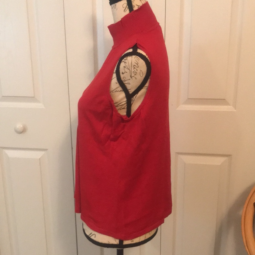 Alison Sheri High Neck Shell Sweater - Picture 3 of 6